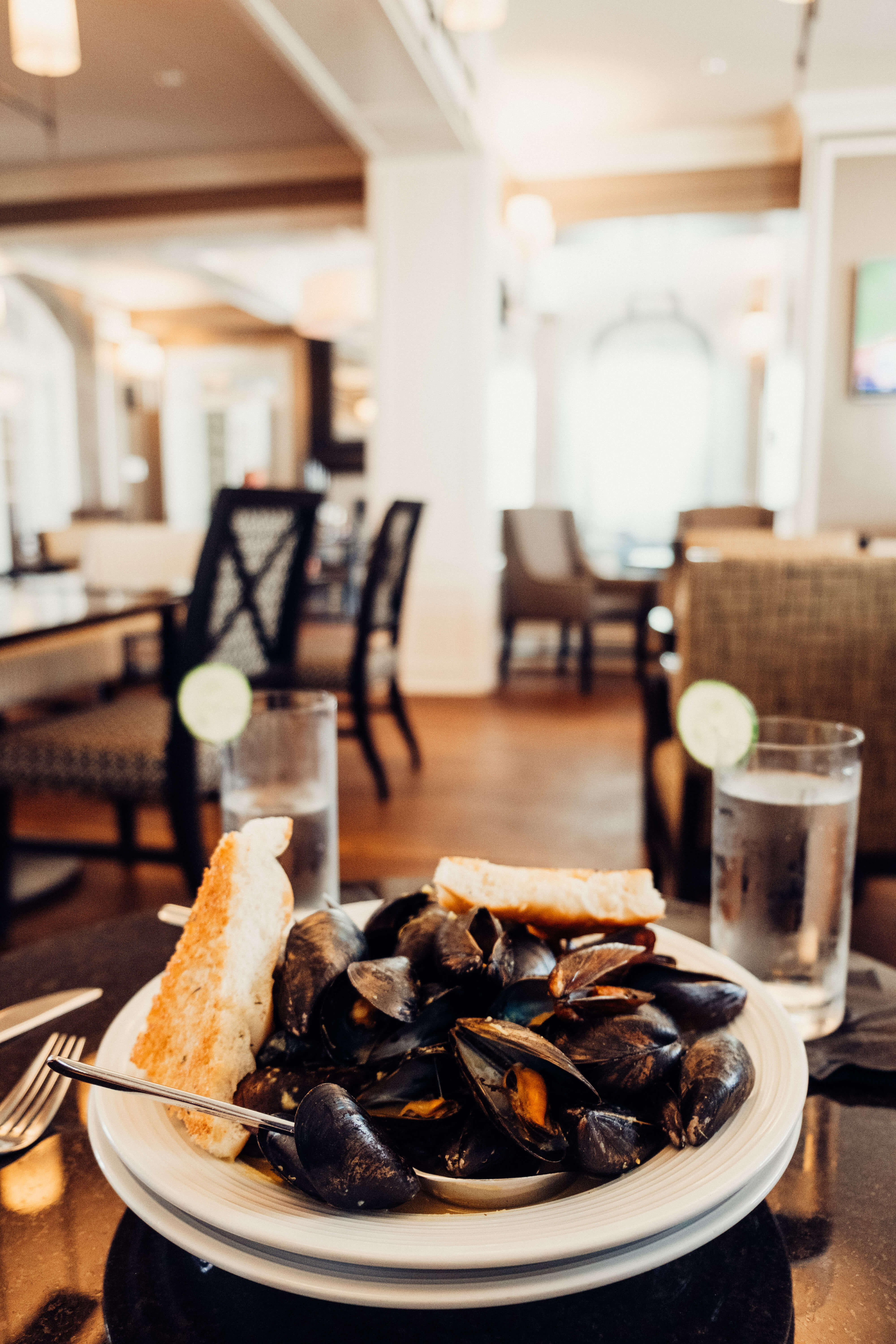 Mussels at Braxton Restaurant