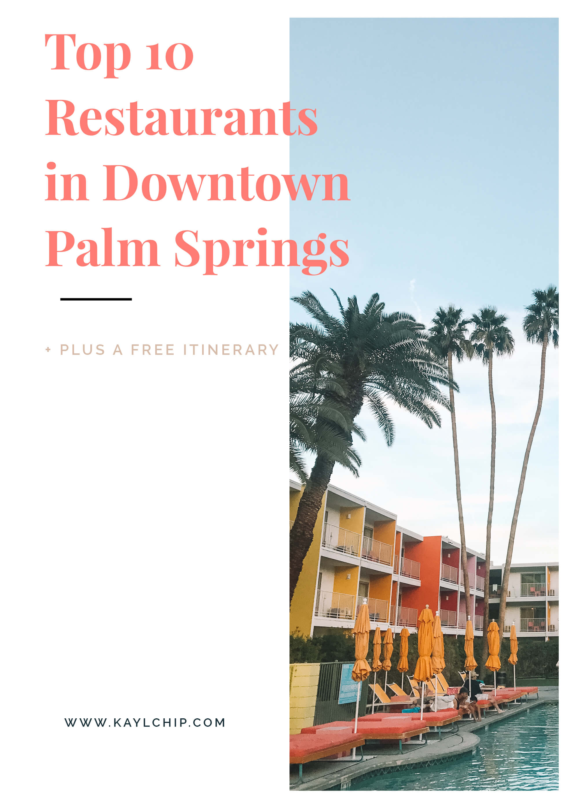 Best Restaurants in Downtown Palm Springs