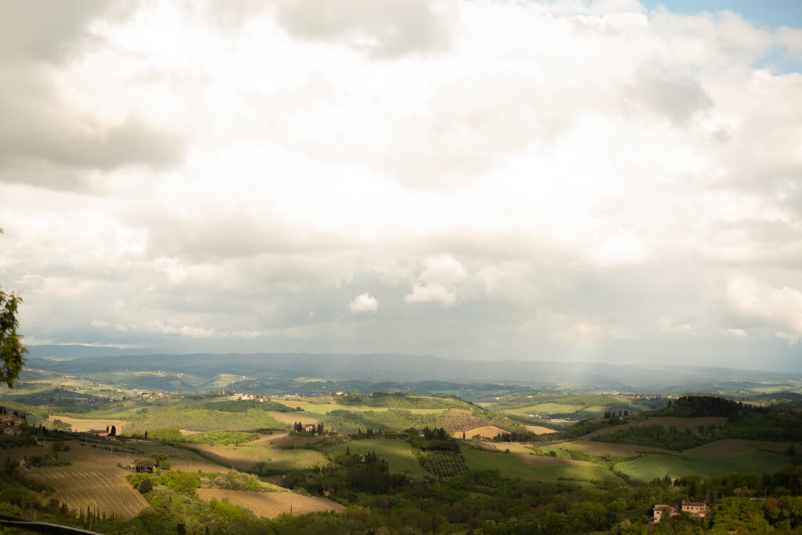 San Gimignano view of Tuscany