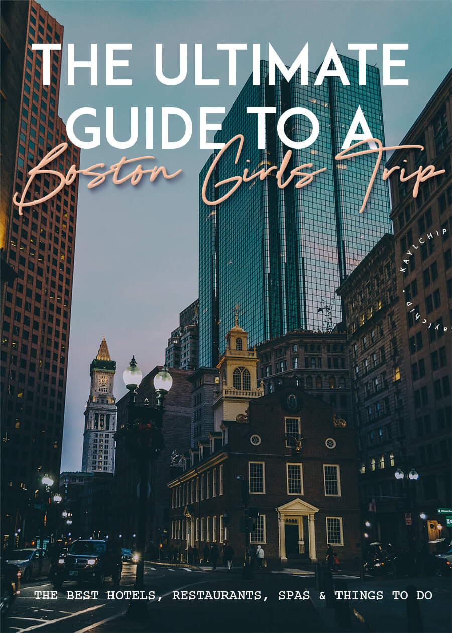 Girls Trip to Boston Weekend