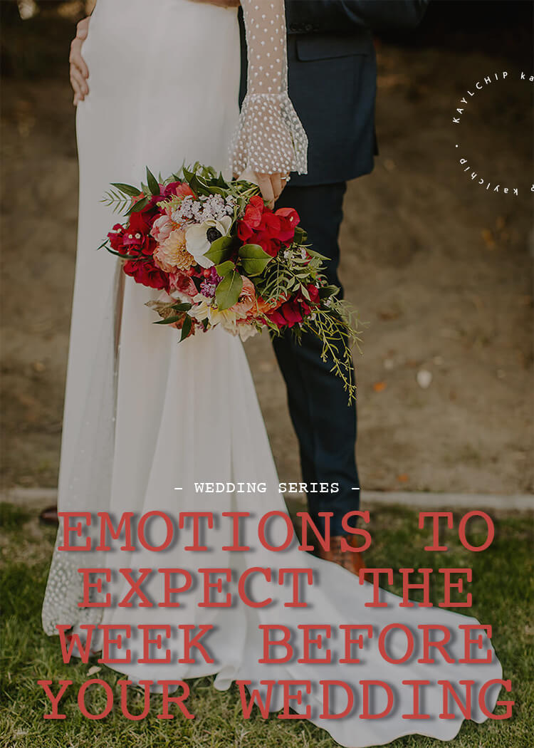 Emotions before Wedding