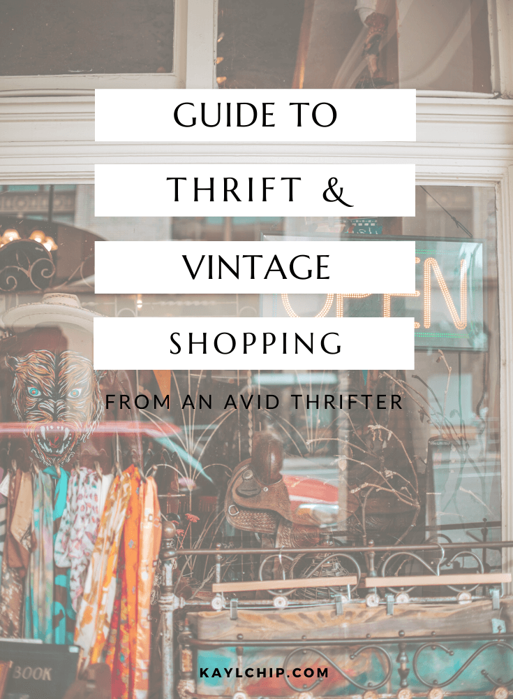 thrift shop tips
