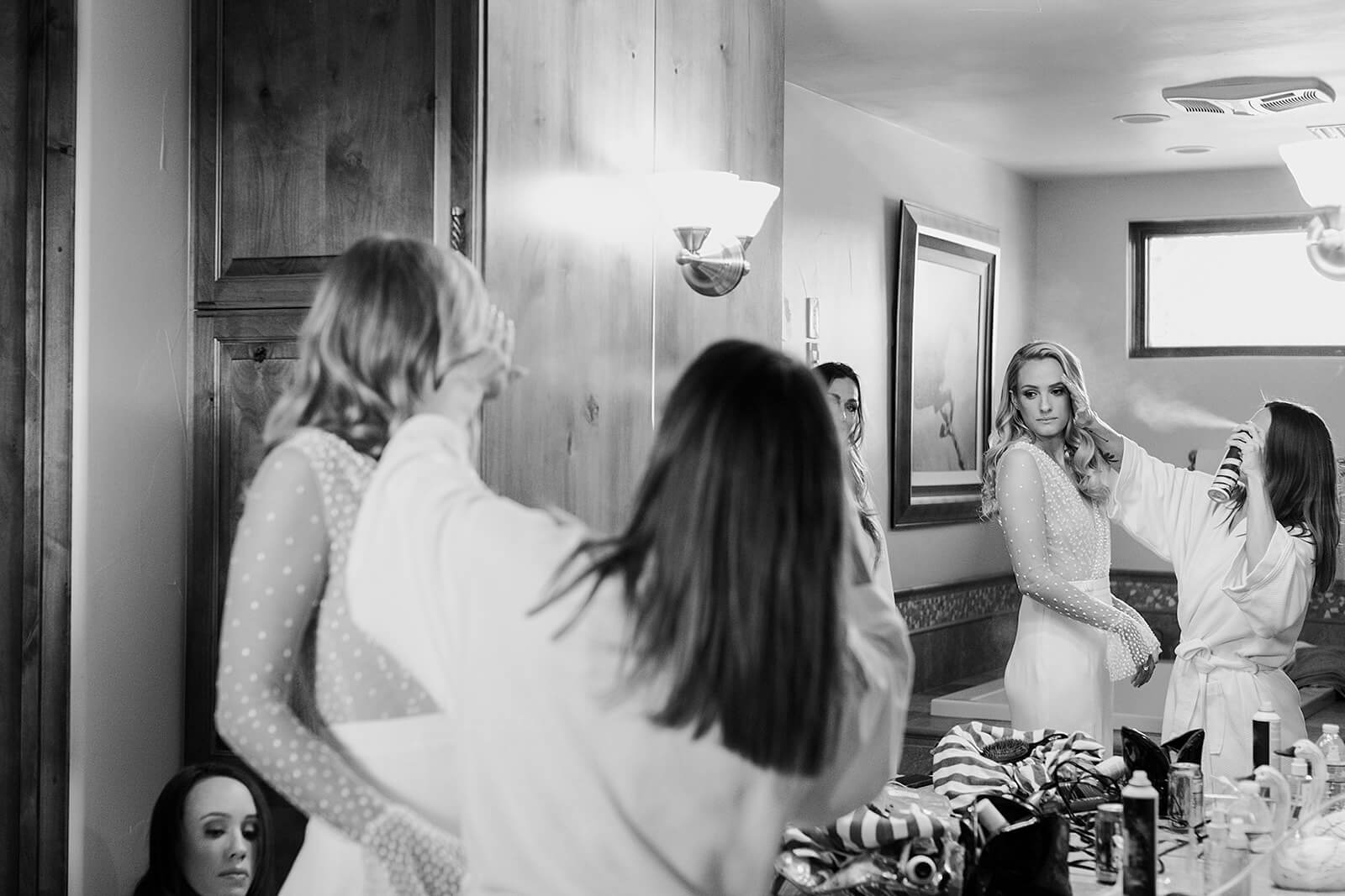 Make up and hair Palm Springs wedding