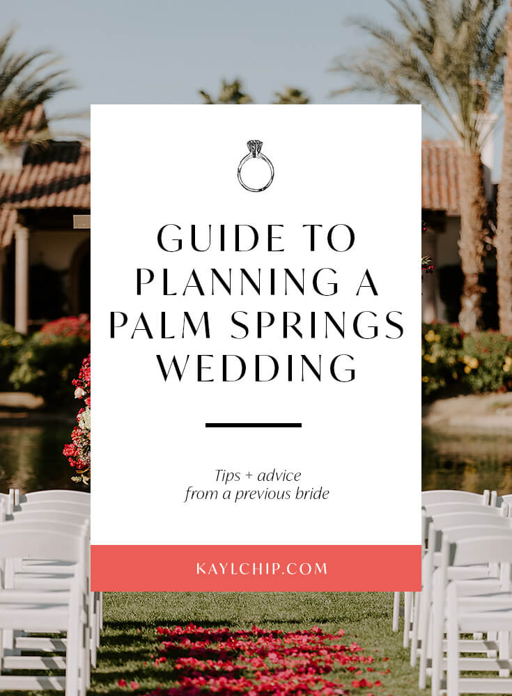 Planning a wedding Palm Springs