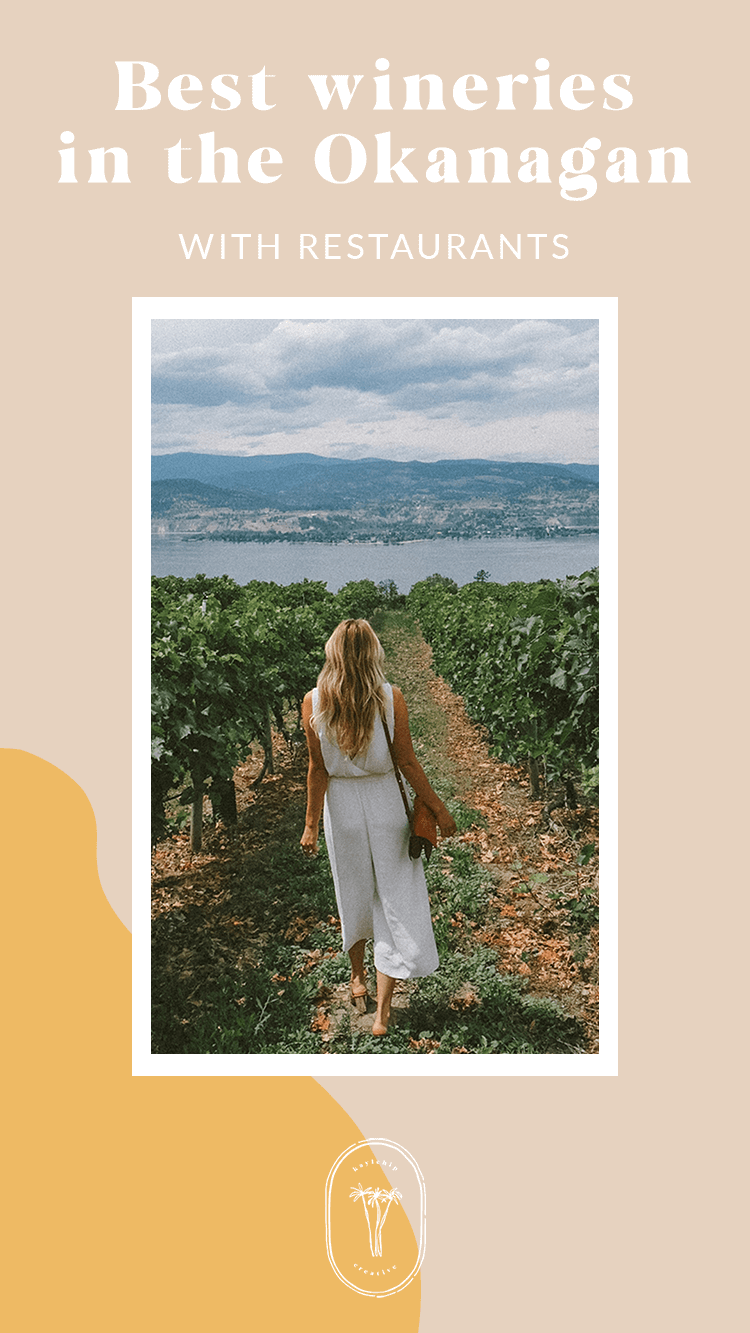 wineries in the okanagan with food