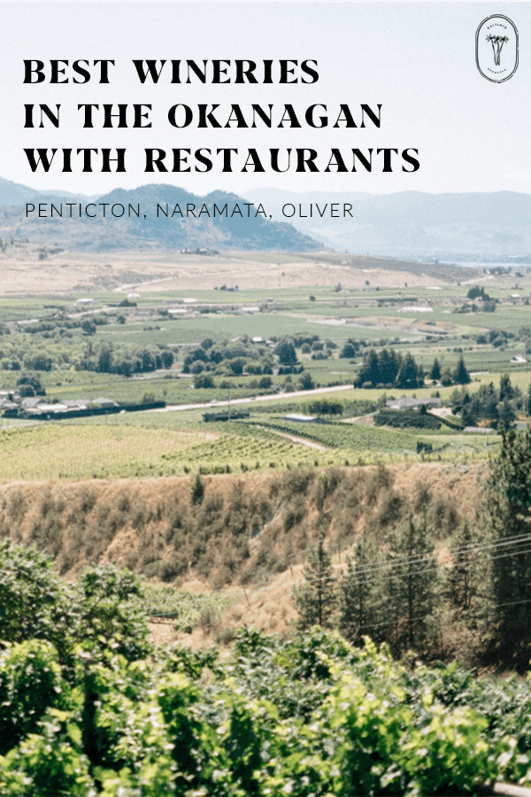 wineries with restaurants in naramata